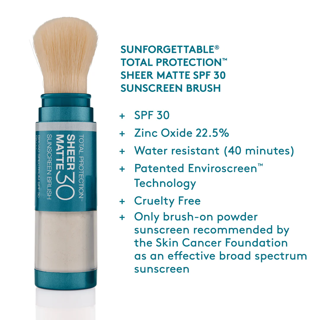 Sheer Matte SPF 30 Sunscreen Brush - Image 4